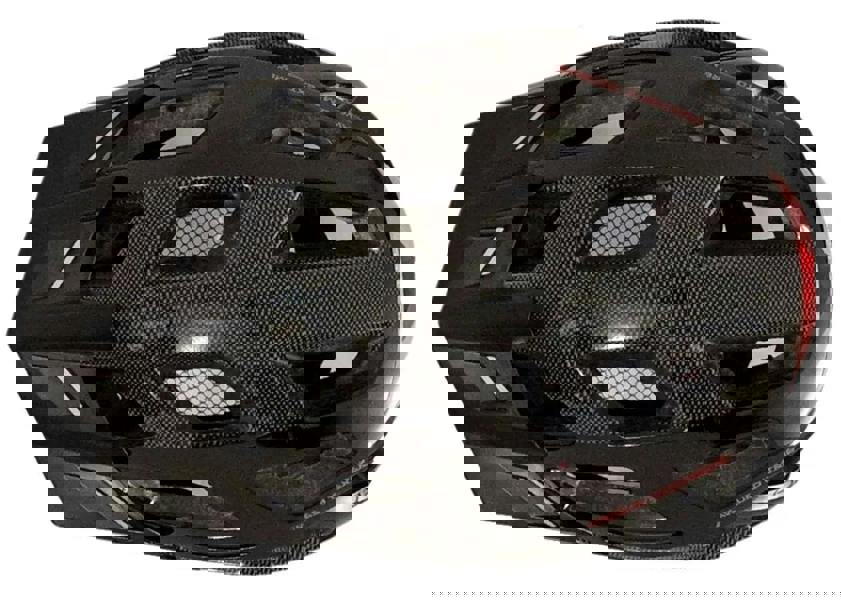 AweRide In Mould Adult Bike Helmet Large 58-61cm Black/Carbon/Red