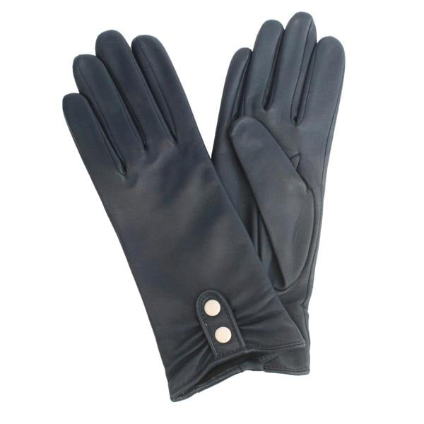 Eastern Counties Leather Hope Leather Winter Gloves - Navy/Ivory