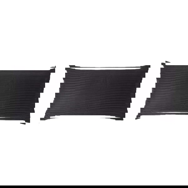 HOMESCAPES Silky 330 TC Egyptian Cotton Satin Stripe Body Pillowcase