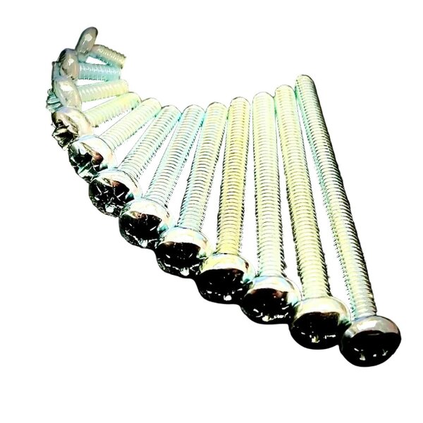 Fixaball M2 Machine Screws Pozi Pan BZP Zinc DIN 7985
