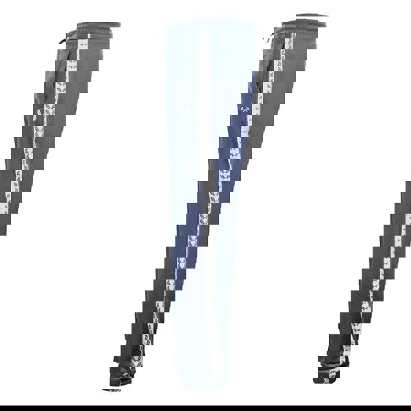 Fred Perry Mens Tonal Tape Jogging Bottoms - Blue - 