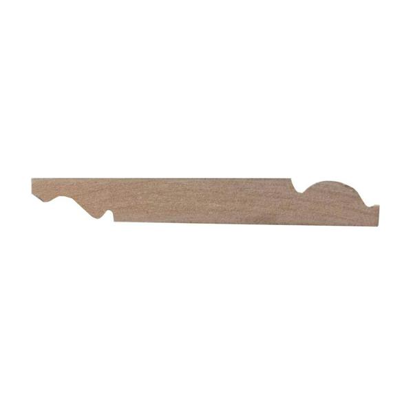 Snowdon Timber White Primed MDF Torus Skirting Board (T) 18mm (W) 144mm (L) 2.4m