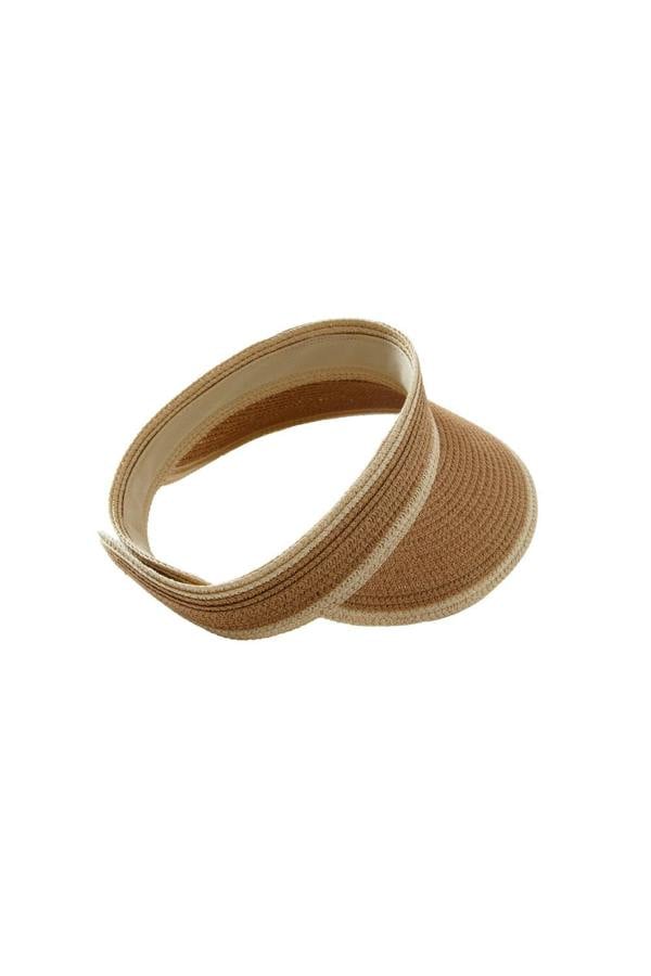Straw Sun Visor