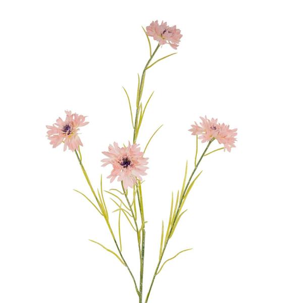 Hill Interiors Cornflower  Artificial Plant - Pink