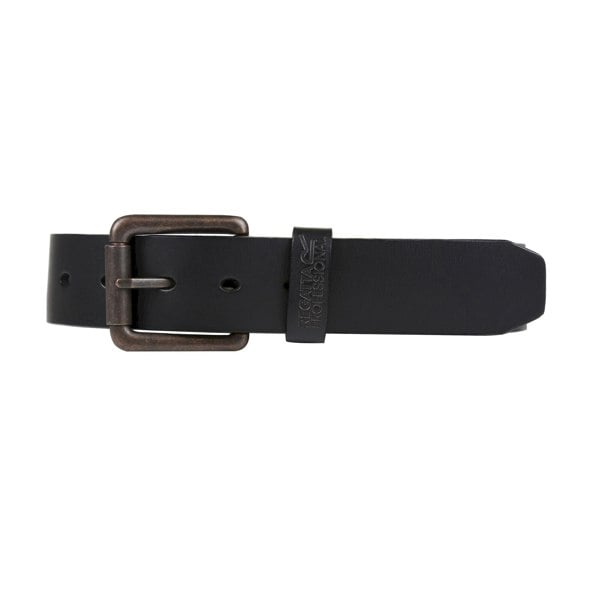 Regatta Mens Pro Leather Waist Belt - Black