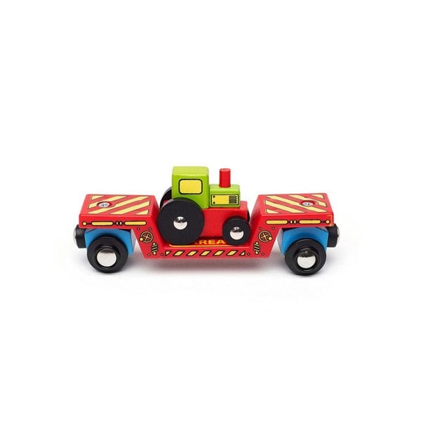 Bigjigs Rail Tractor Low Loader