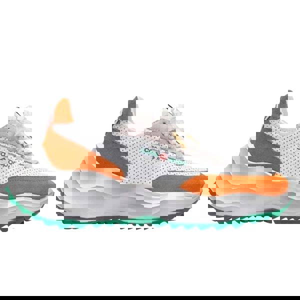 Casablanca Atlantis Sneaker Orange Detail White Shoes