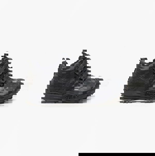 GEOX SAVAGE A Boys Leather School Shoes Black