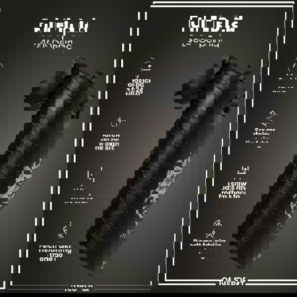 ION8 Lions X ION8 Insulated Steel Water Bottle, British & Irish Lions, Nothing Like The Lions, 750ml (24oz)