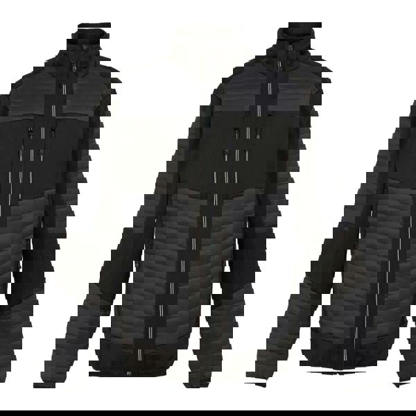 Regatta Professional Mens Thermal Hybrid Jacket - Ash/Black - 