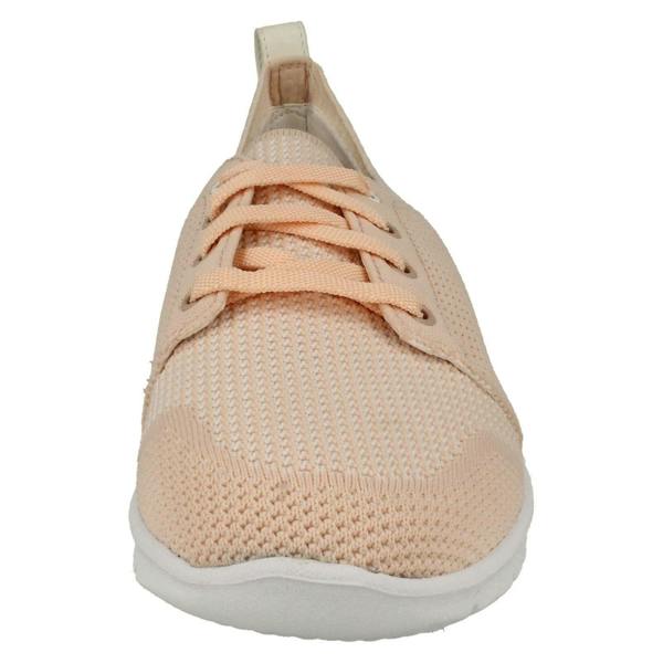 Clarks Ladies Clarks Casual Lace Up Trainers Step Allena Sun