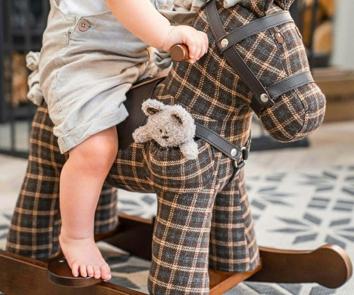 Rufus and ted ride on toy horse