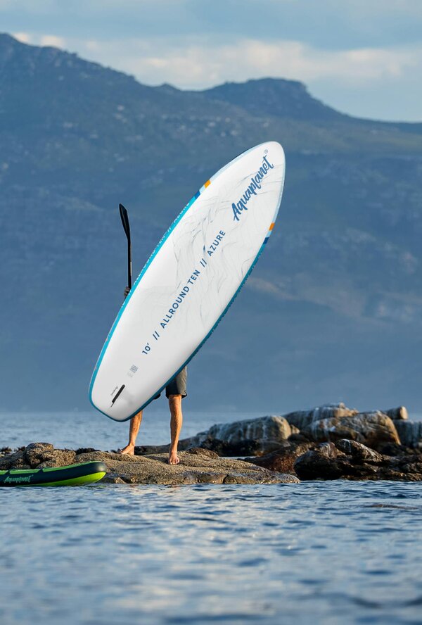 Aquaplanet ALLROUND TEN 10' Inflatable Paddle Board Package - Azure