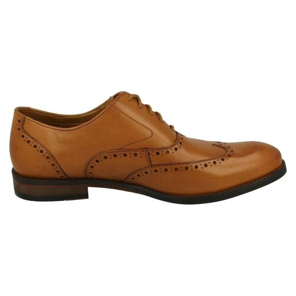 Clarks Mens Clarks Brogue Detailed Lace Up Shoes Edward Walk