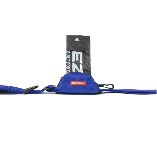 EzyDog Essential Poop Bag Holder in Blue