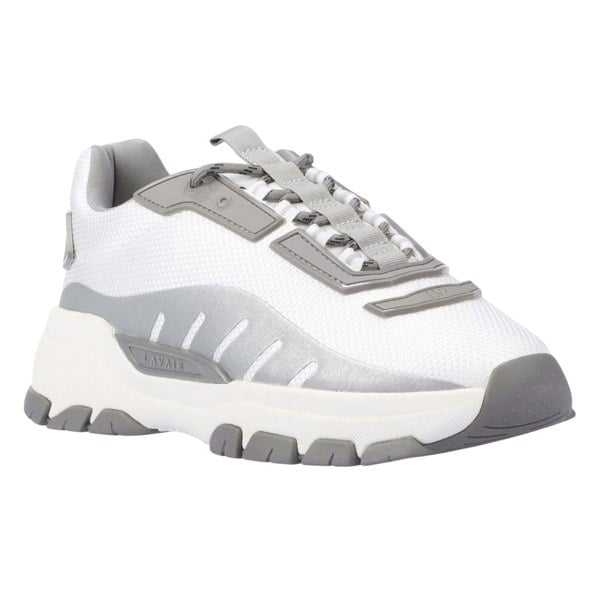 Lavair Mens Exo Trainers - White/White