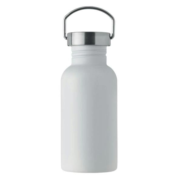 MidOcean Florence Sing Single Wall 500ml Water Bottle - White - 