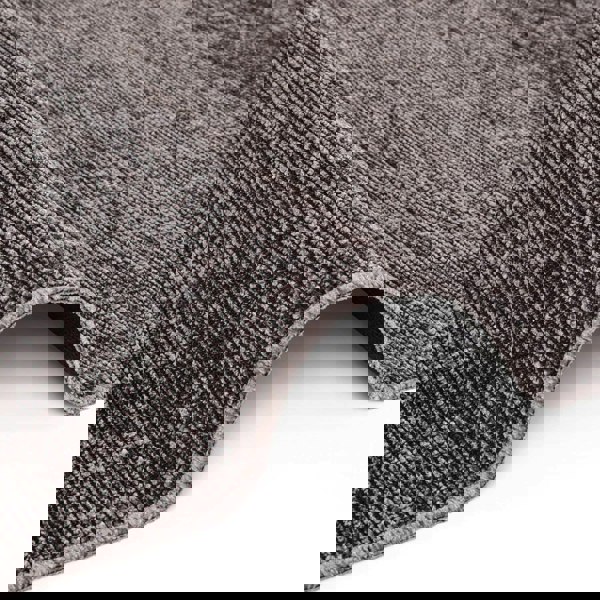 Brilliance Short Pile Brown Rug, abstract design, soft pile| THE RUGS