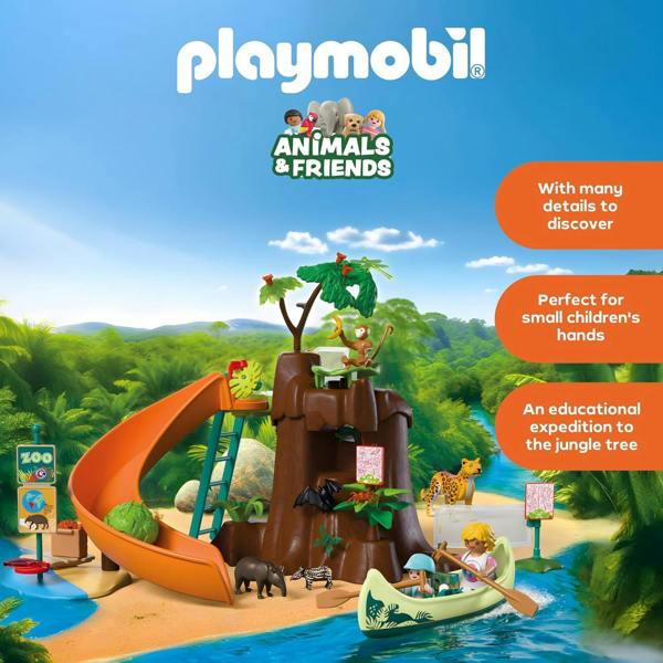 Playmobil Zoo: Jungle Adventure - 72071 Playset