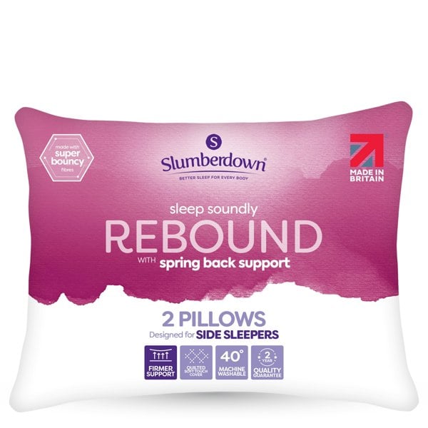 Slumberdown Sleep Soundly Rebound Firm Support Pillow