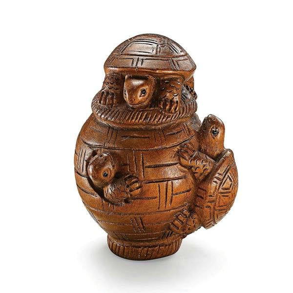 Museum Selection Turtle Pot Netsuke