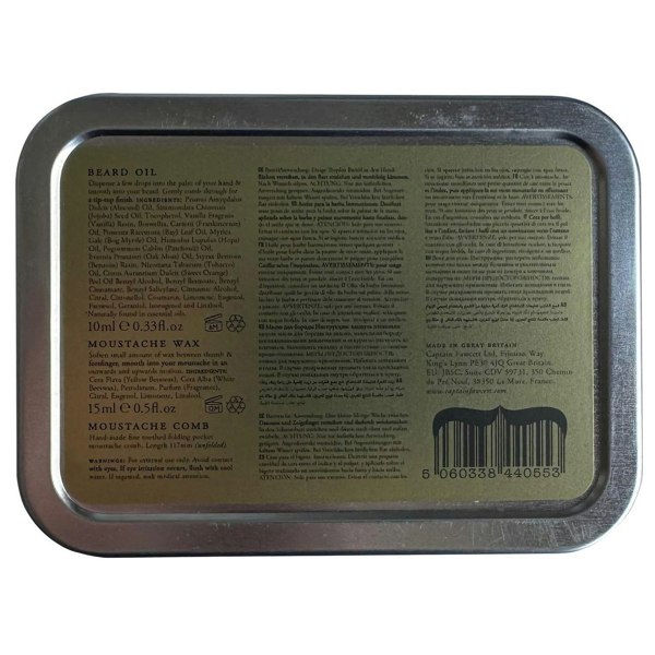 Captain Fawcett Ricki Hall Booze & Baccy Grooming Survival Kit