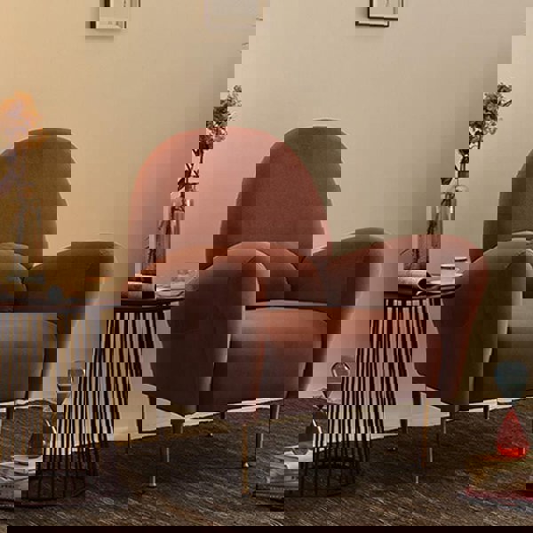 Isabella Armchair, Velvet-Weilai Concept-Weilai Concept