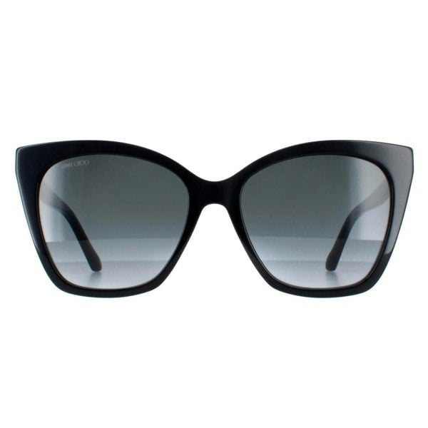 Jimmy Choo Sunglasses RUA/G/S 807 9O Black Grey Gradient