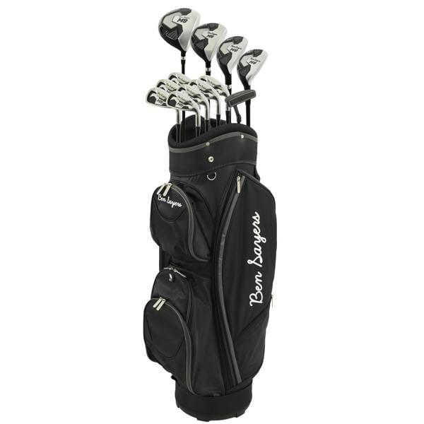 Ben Sayers Black/Grey - Cart Bag Graphite - Right Hand