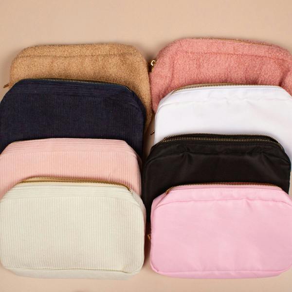 Mylee London Capybara Embroidered Make-Up Cosmetics Bag