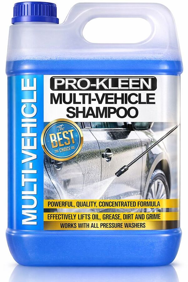 ProKleen 5 Litres Professional High Concentrate 3:1 Pressure Washer Car Shampoo Multi-Vehicle