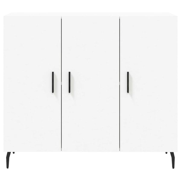 Berkfield Sideboard White 90x34x80 cm Engineered Wood
