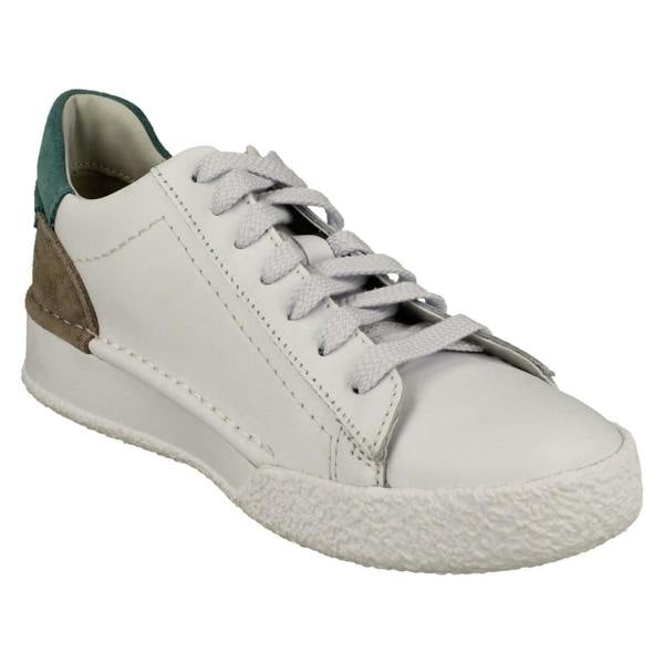 Clarks Ladies Clarks Wedge Heeled Trainers Craft Cup Lace