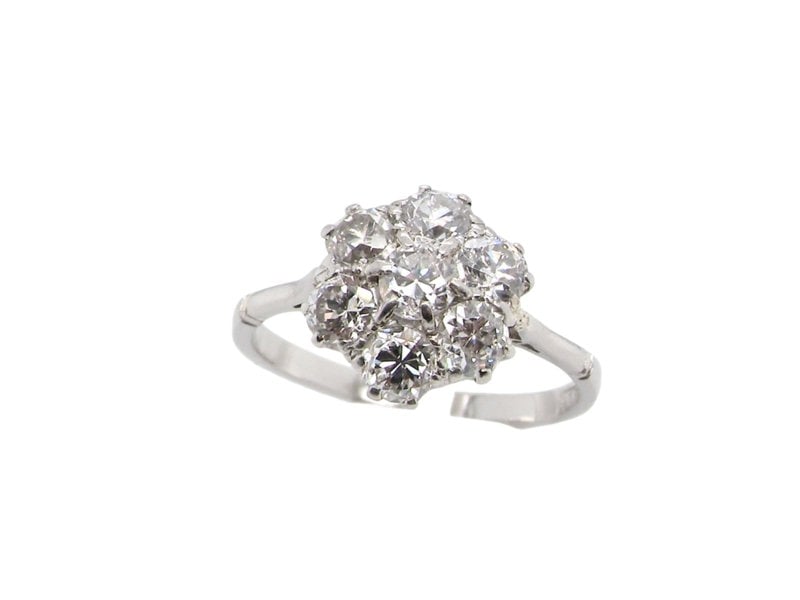 Vintage Tom A vintage diamond cluster ring