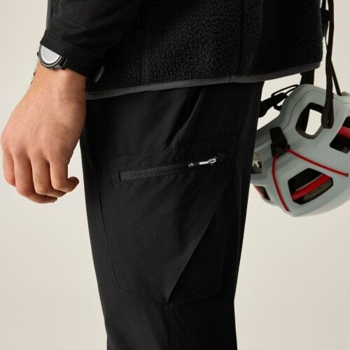 Dare 2b Mens Tuned In II Multi Pocket Walking Trousers - Black