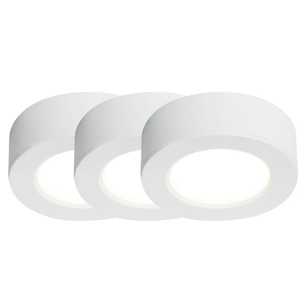 Nordlux Kitchenio 3-Kit | Surface downlight | White
