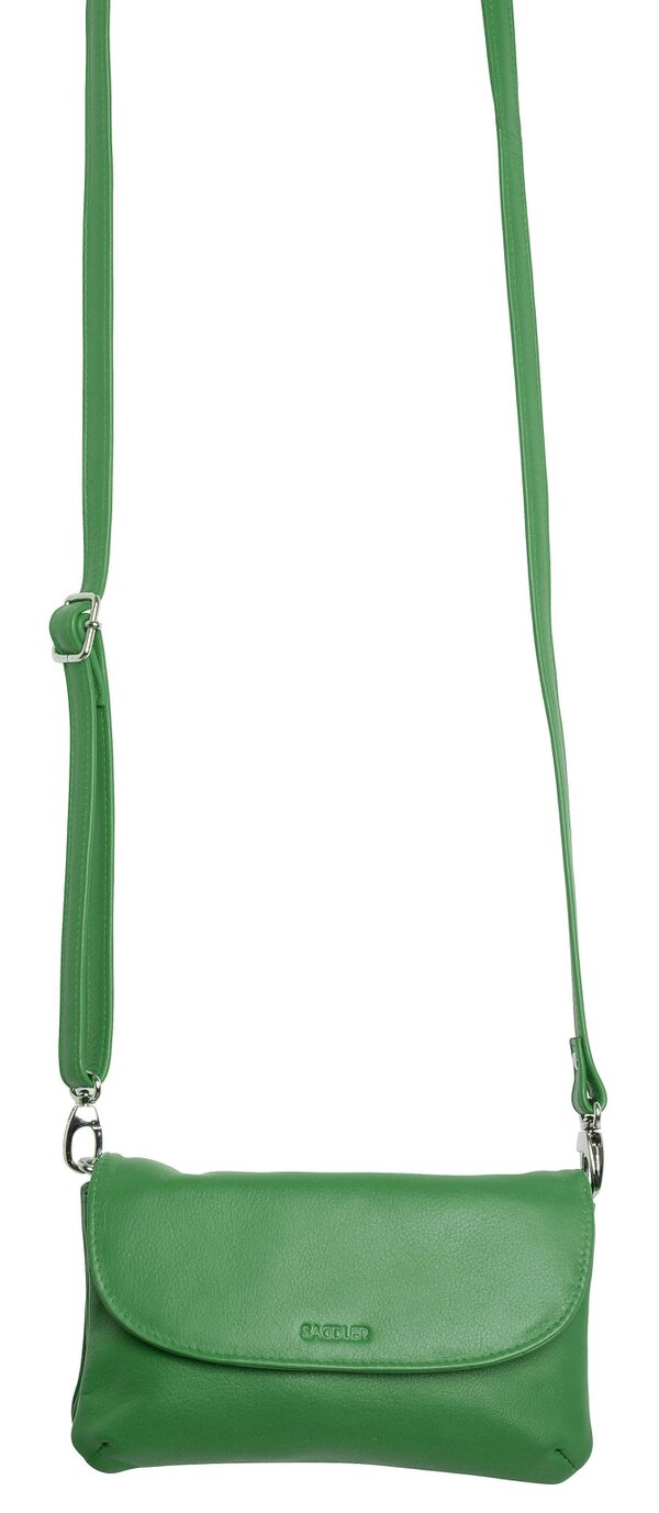 SADDLER Audrey Compact Leather Crossbody Bag & Clutch – Versatile & Stylish - Gift Boxed