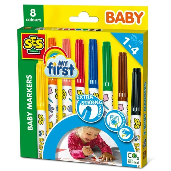 SES Creative My first - Baby markers 8 colours