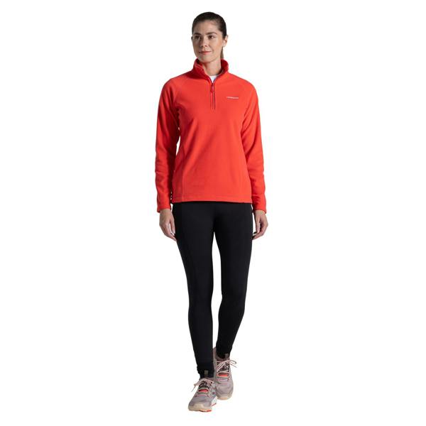 Craghoppers Womens/Ladies Miska VI Half Zip Fleece - Red Dawn - 