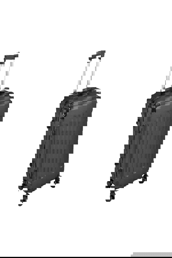 Living and Home Modern Hardside Spinner Suitcase with Combination Lock, 20" Black