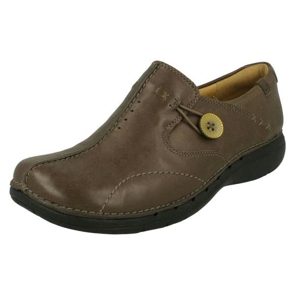 Clarks Ladies Clarks Un Structured Slip On Shoes Un Loop