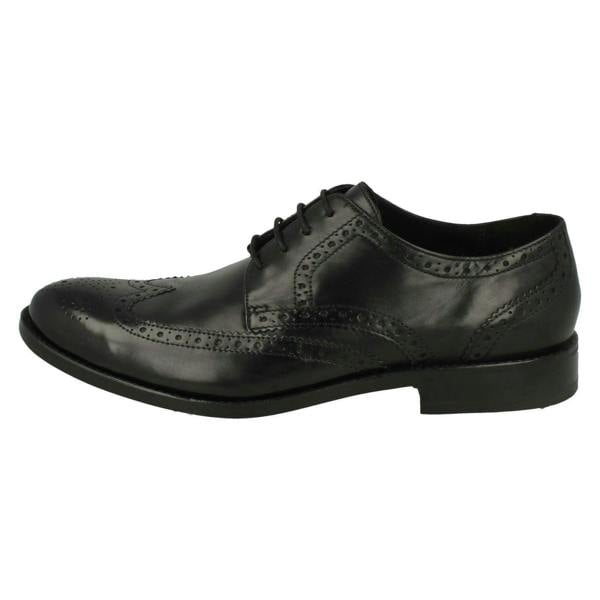 Clarks Mens Clarks Formal Brogue Detailed Shoes James Wing