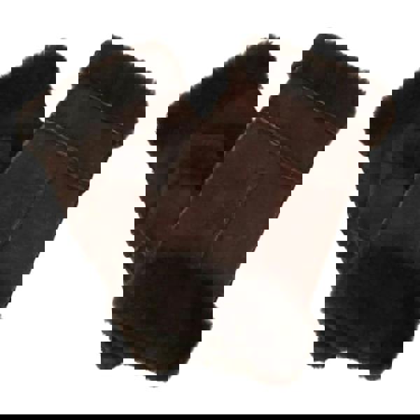 Eastern Counties Leather Womens Glitten Sheepskin Mittens - Black