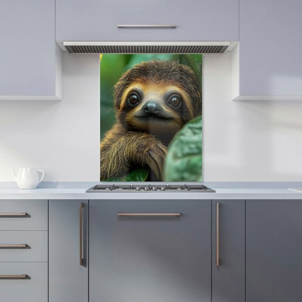 Warren Reed Sloth Kitchen Splashback - 00038