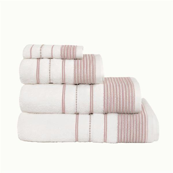 Rapport Dakota Stripe Mono 6pc Towel Bale