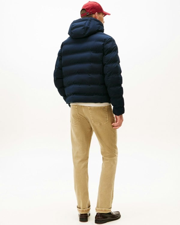 Tommy Hilfiger Tech Heat Sealed Mens Quilted Jacket - Desert Sky