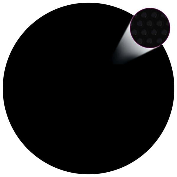 Berkfield Pool Cover Black 455 cm PE