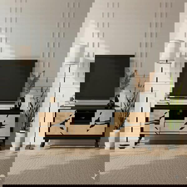 IH Design Dusk Mango Wood Tv Stand