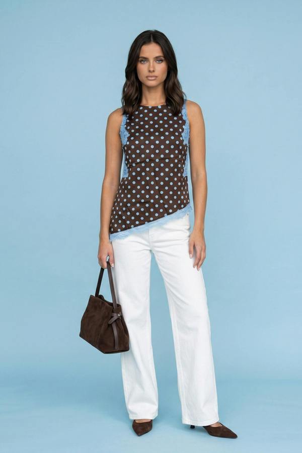 Urban Bliss Lace Spot Top