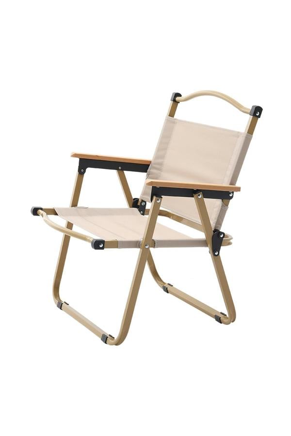 Living and Home Portable Folding Camping Chair with Armrests